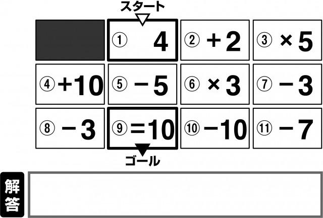 週末に脳活 物忘れ対策や認知症予防に計算迷路 第二弾 カラダネ